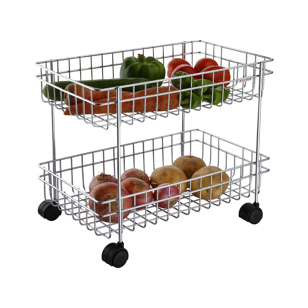 Vegetable Trolley Double-K102