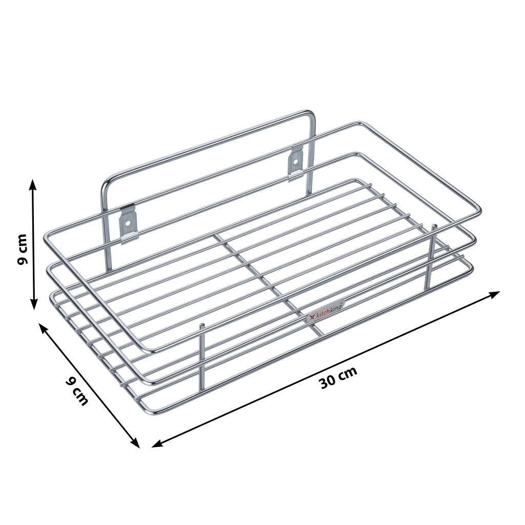 Kitchen Rack Single-Silver-Single-Stainlesssteel-1