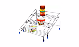 Multipurpose Ladder Rack/Stand with Silicon Grip – Ideal for Home, Kitchen, Office, and Restaurant Storage