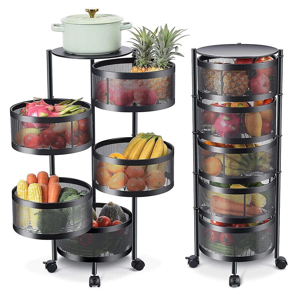 Rotating Trolley Round 5 Tier-K207