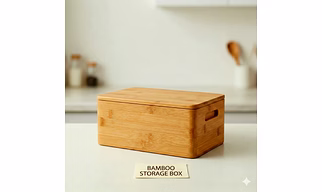 Bamboo Storage Box