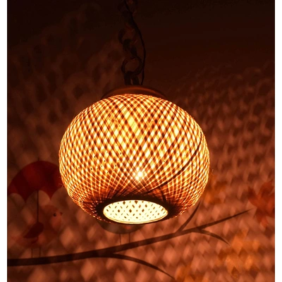Hanging Bamboo Lamp Shade-11509420
