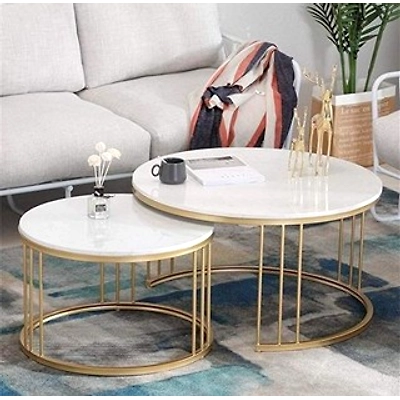 Luxury Handcrafted Metallic Table for Home &amp; Office-3