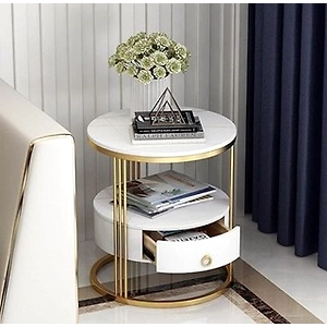 Modern Iron Side Table with Premium Finish