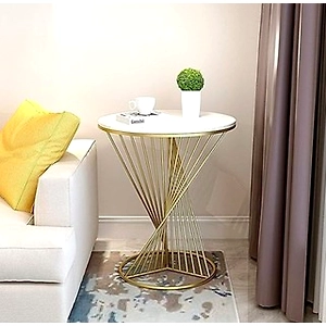 Handcrafted Farmhouse Iron Side Table for Interiors