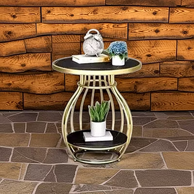 Premium Handcrafted Metal Side Table for Interiors-2