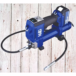 battery operated grease gun with single battery & 5.0ah charger