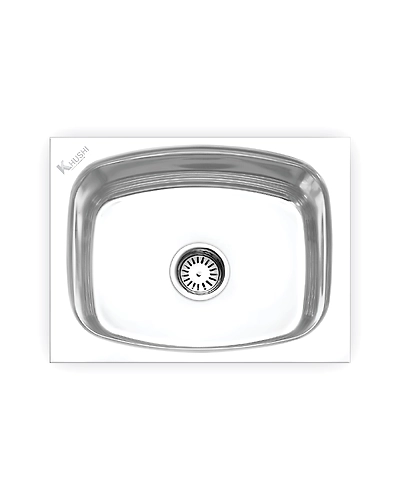 12&quot;L x 15&quot;W Stainless Steel Sink-KHU1215