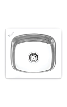 17"L x 17"W Stainless Steel Sink