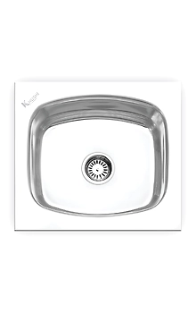 18"L x 18"W Stainless Steel Sink