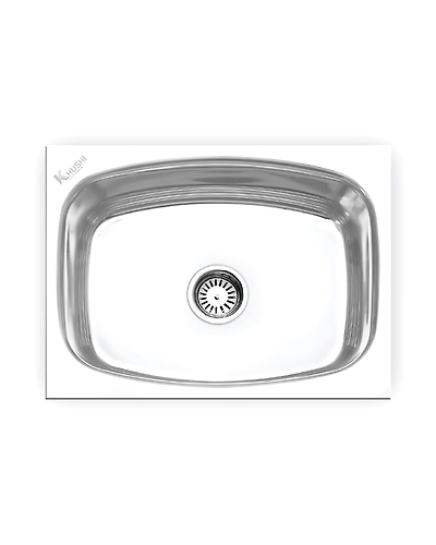 19&quot;L x 16&quot;W Stainless Steel Sink-KHU1916