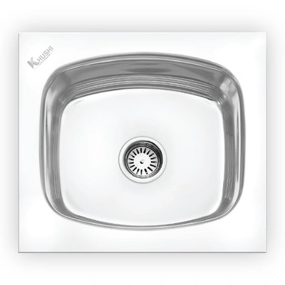 19"L x 19"W Stainless Steel Sink