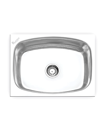 20&quot;L x 18&quot;W Stainless Steel Sink-KHU2018