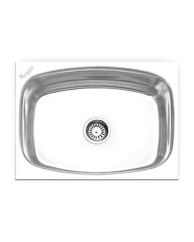 22&quot;L x 18&quot;W Stainless Steel Sink-KHU2218
