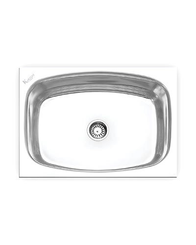 24&quot;L x 18&quot;W Stainless Steel Sink-KHU2418