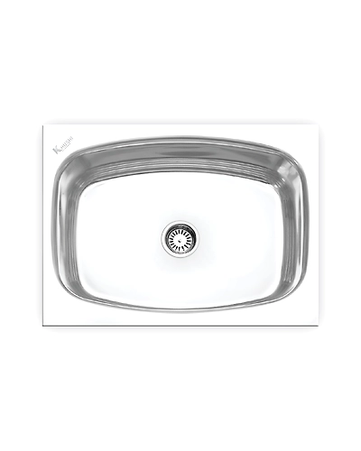 25&quot;L x 19&quot;W Stainless Steel Sink-KHU2519