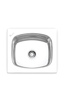 22"L x 22"W Stainless Steel Sink