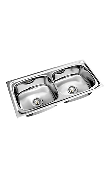30"L x 20"W Double Bowl Stainless steel kitchen Sink