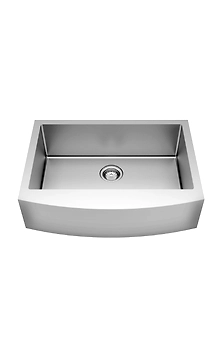 KHUSHI® 25 x 18-Inch Stainless Steel Single-Bowl Farmhouse Kitchen Sink