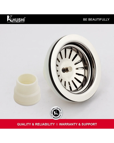 KHUSHI® Sink Coupling Premium Round (4½ Inches)-1