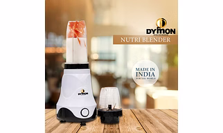 Dymon Nutri-Blend SS Blades, 2 Unbreakable Jars, 1 Years Warranty