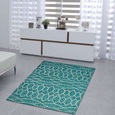 hand woven by expert artistics hand-tufted carpet 130x190 cm.