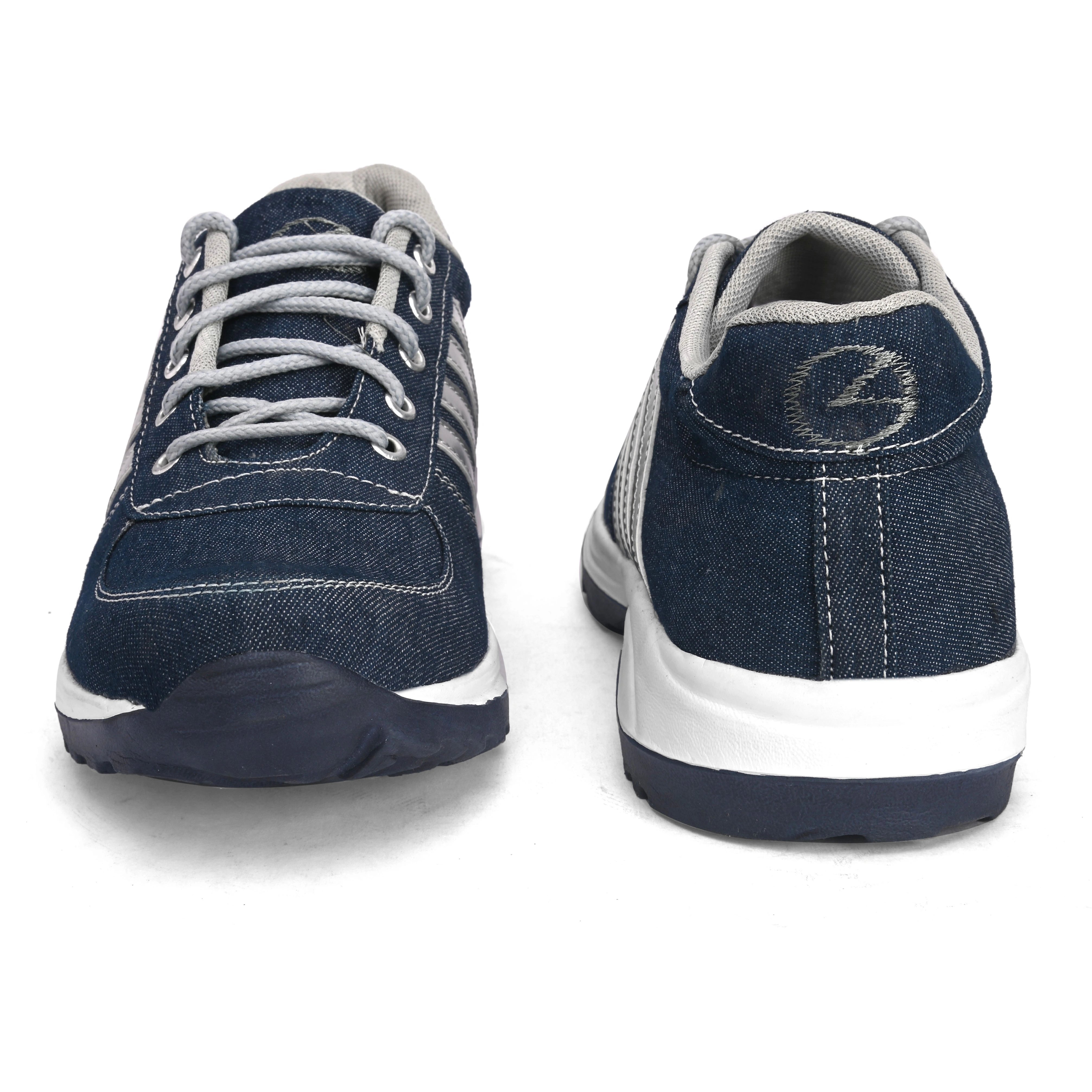 Men's Sports Shoes for Running / Jogging / Walking / Gymnasium (Denim Blue) Shoe For Every Sport By Applause Collection-6-2