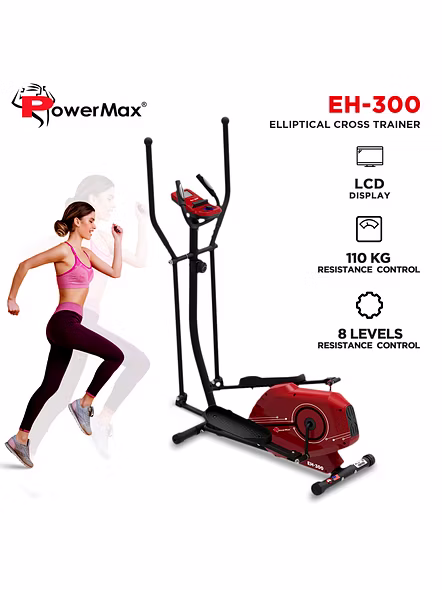 EH-300 Elliptical Cross Trainer with Hand Pulse