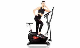 EH-350S Magnetic Elliptical Cross Trainer with Soft Seat