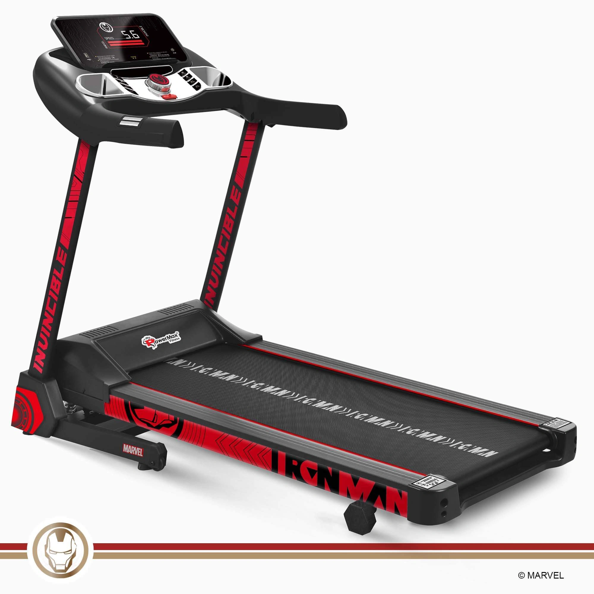 MTM-2500 Motorized Treadmill with Automatic Lubrication and Jumping Wheels-1