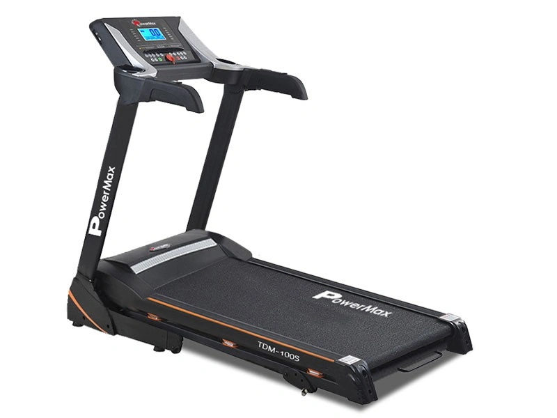 TDM-100S® Motorized Treadmill with Jumping Wheel &amp; Auto Lubrication-1057