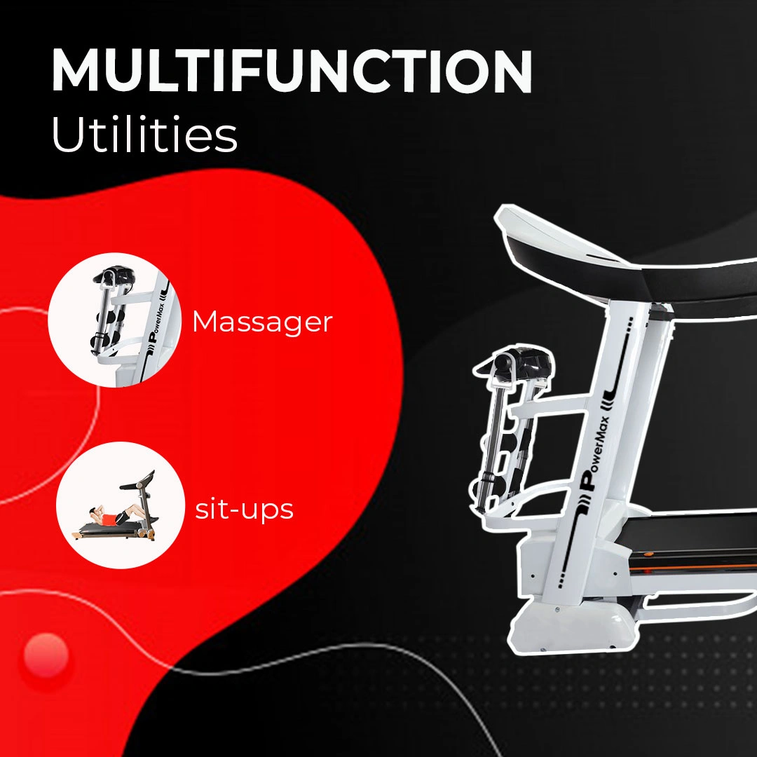 TDA-255®  Multifunction Motorized Treadmill with Auto Incline-1