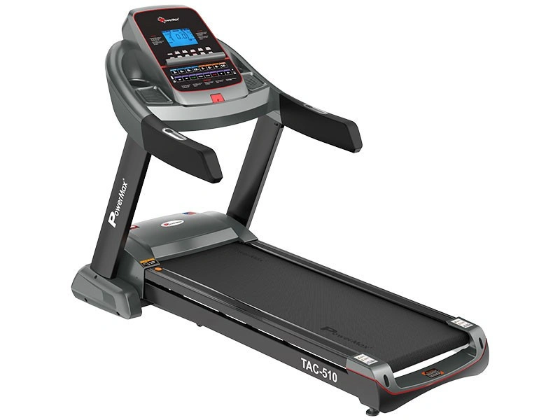TAC-510®Semi-Commercial AC Motorized Treadmill with 18cm LCD Display-3