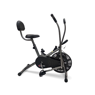 BU-201 Dual Action Air Bike/Exercise Bike with Back Support