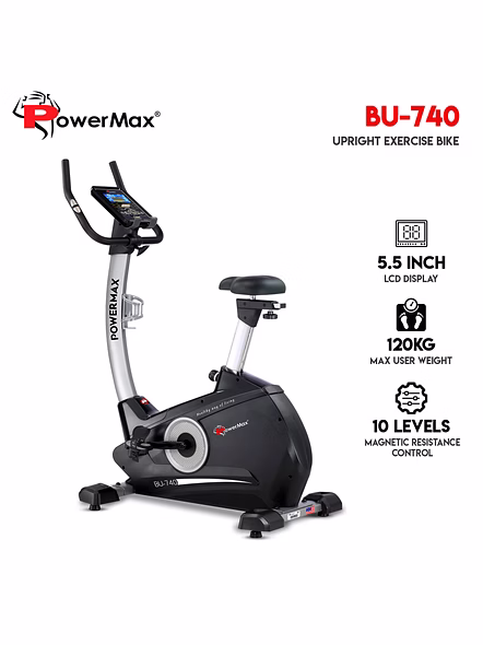 BU-740 Upright Exercise Bike with Hand Pulse