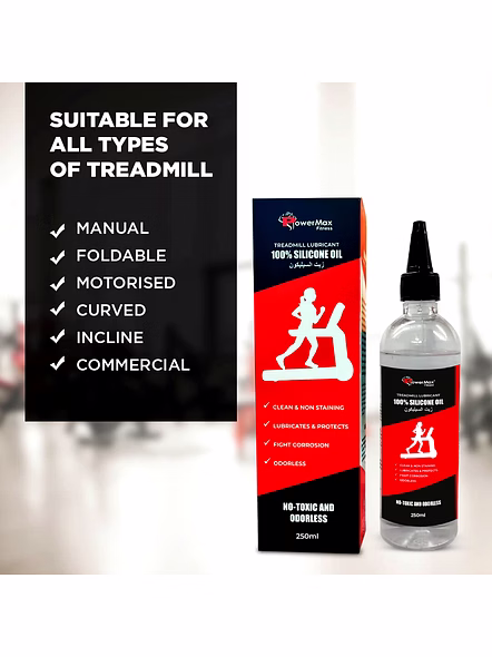 PMS-250 Silicone oil - Treadmill Belt Lubricant (250ml)-2