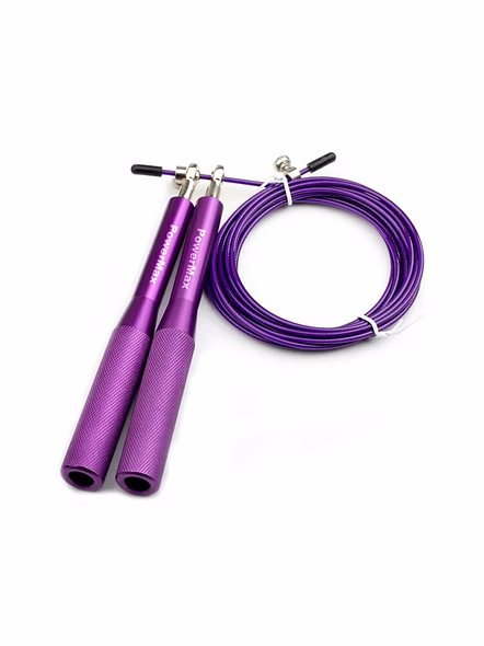JA-3 (Purple) Exercise Speed Jump Rope With Adjustable Cable-4