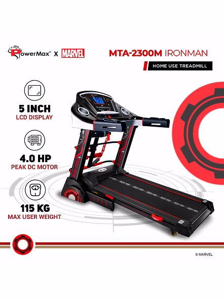 MTA-2300M Multifunction Treadmill with Semi-Auto Lubrication-2
