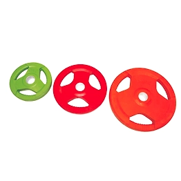 AEROFIT RUBBER COATED PLATES (50MM)
