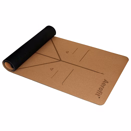 aerofit af 22 yoga mat cork rubber