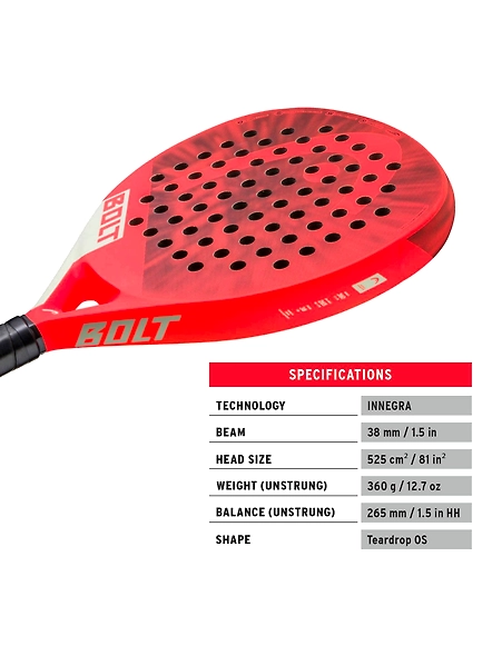 HEAD Bolt 2023 Padel Racquet-1