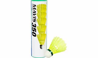 YONEX MAVIS 350 GREEN-NYLON SHUTTLE CORK(6PC)-Made in Japan