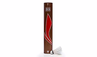 LI NING D3 FEATHER BADMINTON SHUTTLES(12PC)