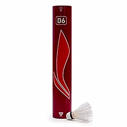 li ning d6 feather badminton shuttles(12pc)