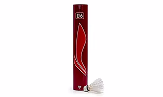 LI NING D6 FEATHER BADMINTON SHUTTLES(12PC)