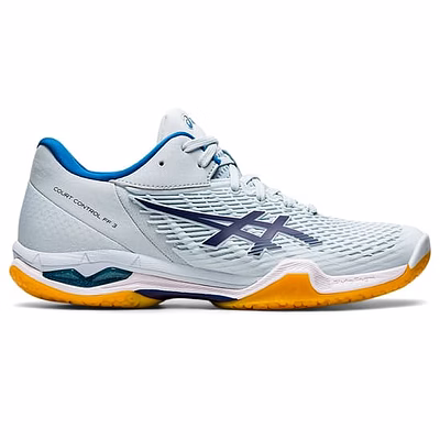 asics court contol ff3- sky/indigo blue- women