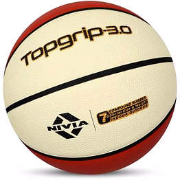 nivia top grip 3.0 basketball( fiba apvd)- size 7
