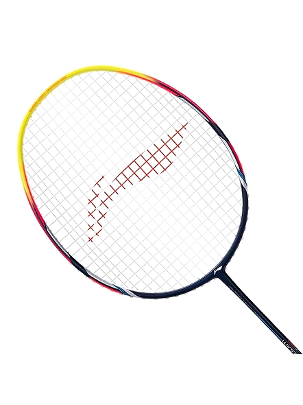 LI NING WINDSTORM 78S BADMINTON RACQUET(UNSTRUNG)-Navy/Lime /Silver-1