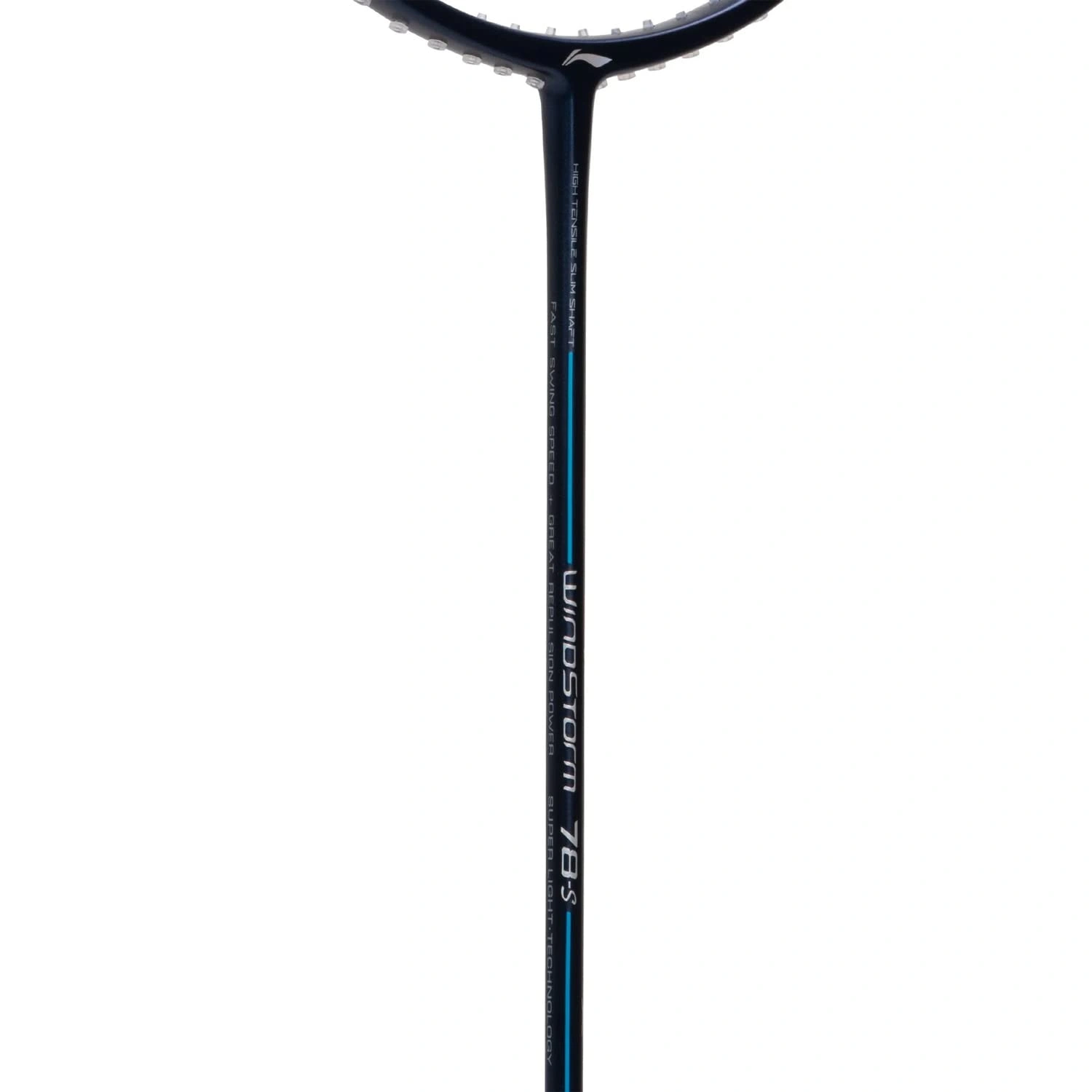 LI NING WINDSTORM 78S BADMINTON RACQUET(UNSTRUNG)-Navy/Lime /Silver-3