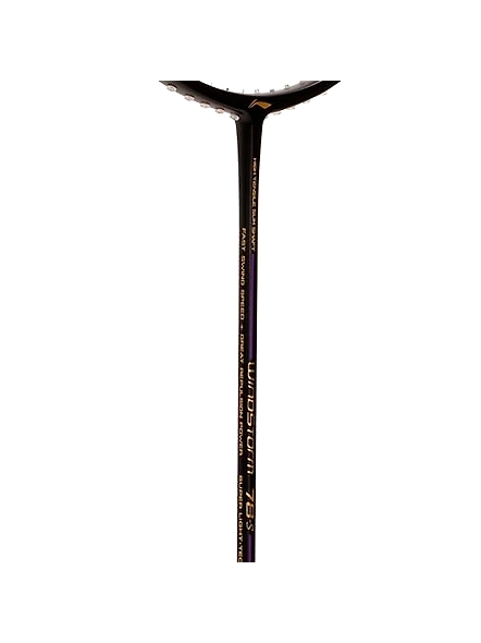 LI NING WINDSTORM 78S BADMINTON RACQUET(UNSTRUNG)-Black/Grey/ Gold-3